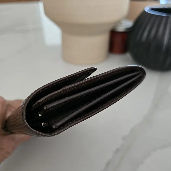 LOUIS VUITTON BROWN EPI WALLET EXCELLENT Accessories